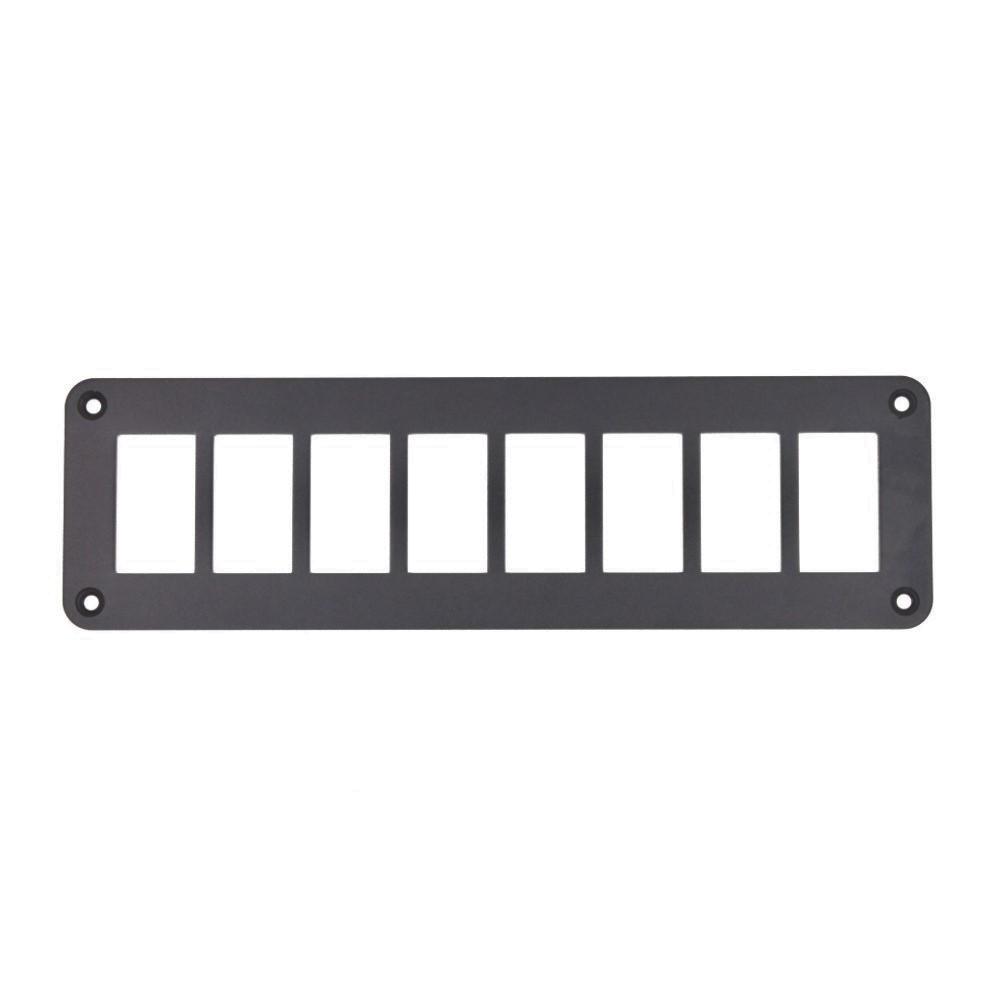 YJ-RSP-A08 Aluminium 8 Gang Rocker Switch Panel