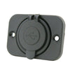 YJ-DS2213 Dual USB Car Charger Socket Waterproof Power Outlet 12V/24V 1.0A & 2.1A with One Hole Panel