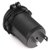 YJ-DS1011 12~24V Power Cigarette Lighter Socket for Flush & Surface Mount