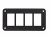 YJ-RSP-A04 Aluminium 4 Gang Rocker Switch Panel