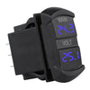 YJ-UCC-T008V Dual LED Digital Battery Voltage Meter Voltmeter Gauge Monitor Panel For Car RV Boat