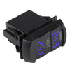 YJ-UCC-T008V Dual LED Digital Battery Voltage Meter Voltmeter Gauge Monitor Panel For Car RV Boat