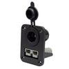 YJ-AD02 50A Anderson Plug Panel Flush Surface Mount with Cigarette Lighter Socket for Caravan Camper Boat Truck SB50