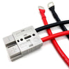 YJ-DSA363 Ring Terminal to 50amp Anderson Plug Adaptor Connector 300mm Cable SB50