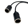 YJ-DSA366 50amp Anderson Plug Adaptor Connector to Dual Car Cigarette Accessory Plug 300mm Cable SB50