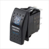 Rocker Switch ARB Carling Style Dual LED ON-OFF for 4X4 4WD Boat Caravan - Blue LED