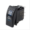 Rocker Switch ARB Carling Style Dual LED ON-OFF for 4X4 4WD Boat Caravan - Blue LED