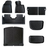 BYD Seal 2023-2024 3D Custom Fit XPE All-Weather Floor Mats Boot Liner Trunk Mats Back Seat Protector