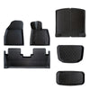 BYD Seal 2023-2024 3D Custom Fit XPE All-Weather Floor Mats Boot Liner Trunk Mats Back Seat Protector