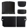 BYD Seal 2023-2024 3D Custom Fit XPE All-Weather Floor Mats Boot Liner Trunk Mats Back Seat Protector
