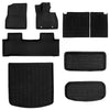 BYD Sealion 7 3D Custom Fit XPE All-Weather Floor Mats Boot Liner Trunk Mats Back Seat Protector