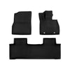 BYD Sealion 7 3D Custom Fit XPE All-Weather Floor Mats Boot Liner Trunk Mats Back Seat Protector