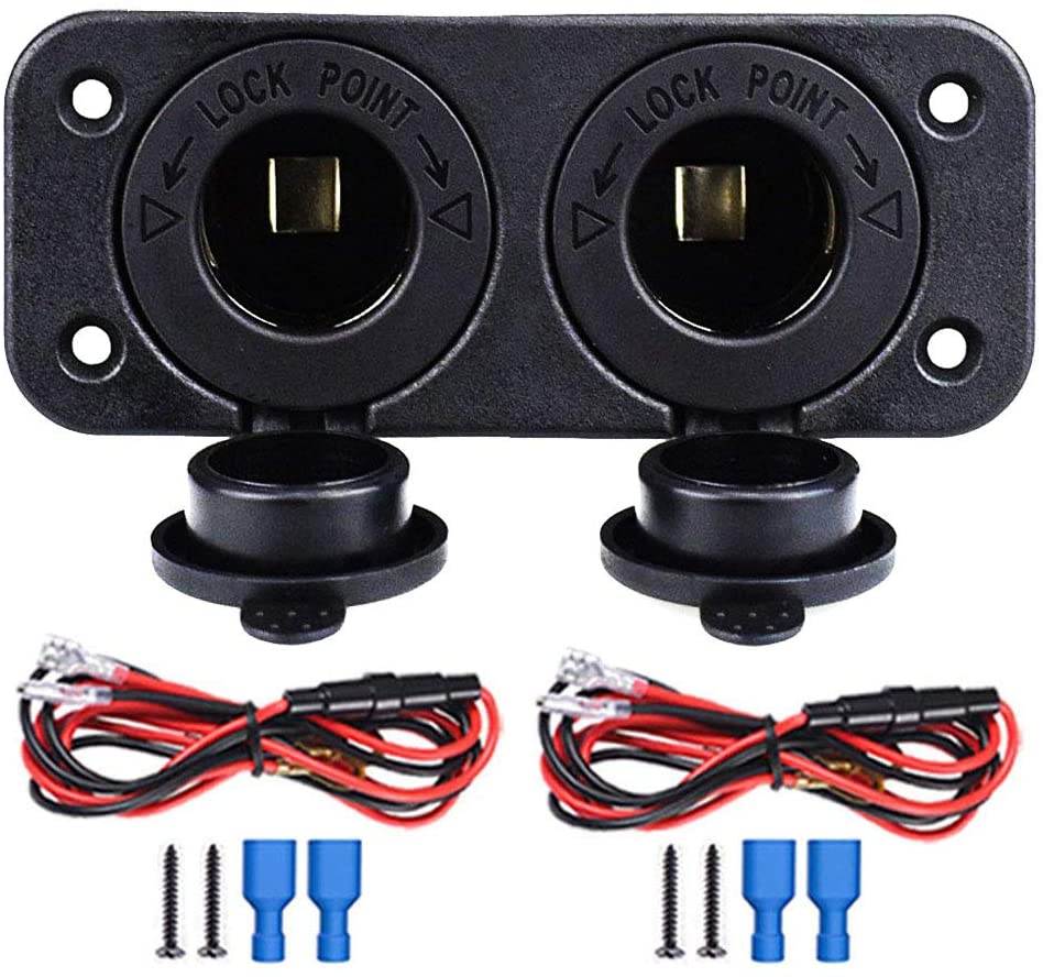 DS5-1011/1011 Dual Cigarette Socket Panel