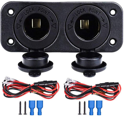 DS5-1011/1011 Dual Cigarette Socket Panel