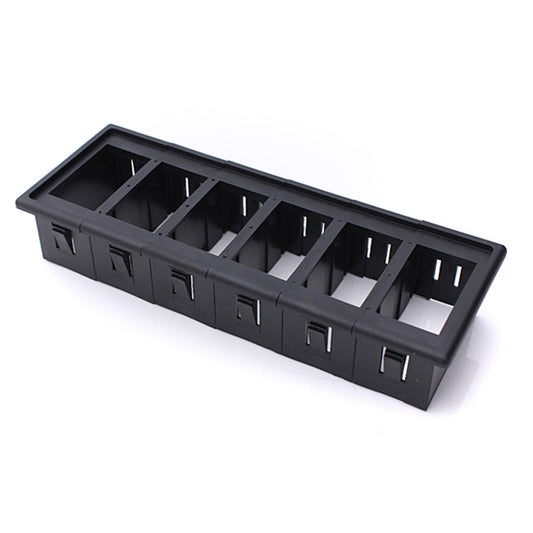 6 Holder Carling Style Rocker Switch Housing for 4X4 4WD Boat Caravan