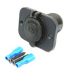 DS1211 12~24V Power Cigarette Lighter Socket with Panel for Flush & Surface Mount