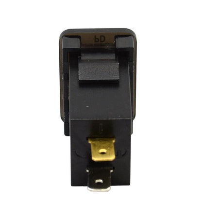 YJ-TVQ-T001N PD Type C + QC 3.0 USB Charger with Volt Display for Small Toyota Push Button Switch Blue LED - New Model