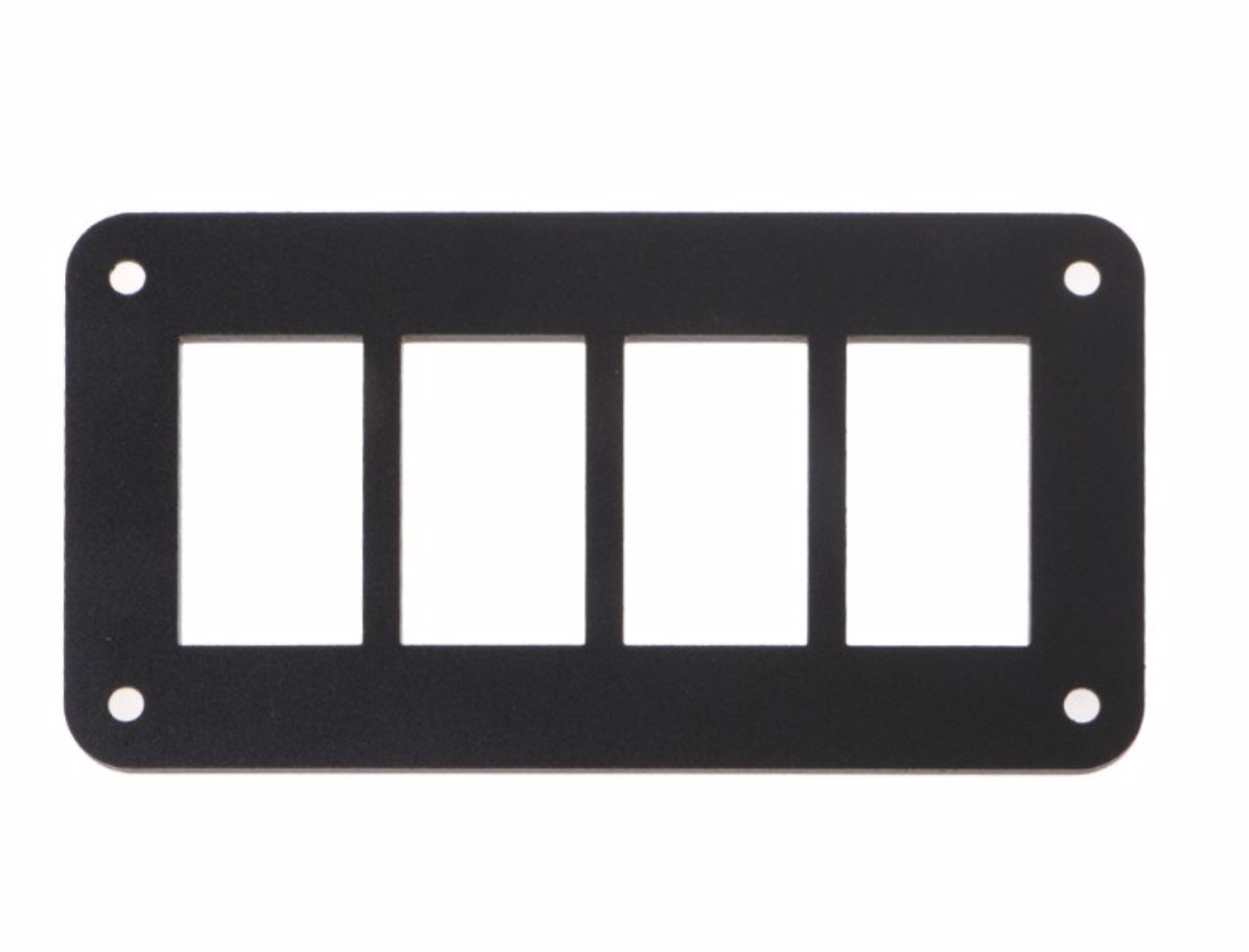 YJ-RSP-A04 Aluminium 4 Gang Rocker Switch Panel