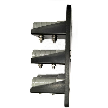 YJ-AD06 Triple 50A Anderson Plug Panel Flush Surface Mount for Caravan Camper Boat Truck SB50