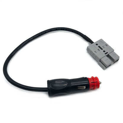 YJ-DSA364 Car Cigarette Accessory Plug to 50amp Anderson Plug Adaptor Connector 300mm Cable SB50