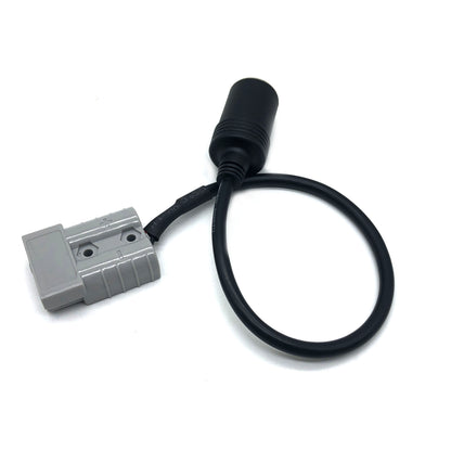 YJ-DSA365 50amp Anderson Plug Adaptor Connector to Car Cigarette Accessory Plug 300mm Cable SB50