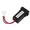 YJ-UCC-T001N Dual USB Charger for Large Toyota Push Button Switch - New Model