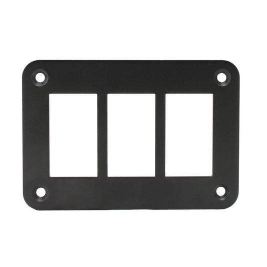 YJ-RSP-A03 Aluminium 3 Gang Rocker Switch Panel