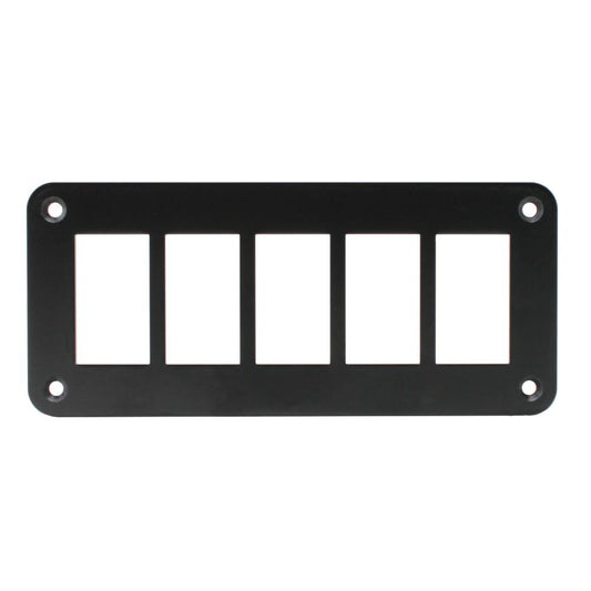 YJ-RSP-A05 Aluminium 5 Gang Rocker Switch Panel
