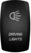 Laser Etched Rocker Switch ARB Carling Style Dual LED ON-OFF for 4X4 4WD Boat Caravan - Red LED