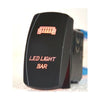 Laser Etched Rocker Switch ARB Carling Style Dual LED ON-OFF for 4X4 4WD Boat Caravan - Red LED