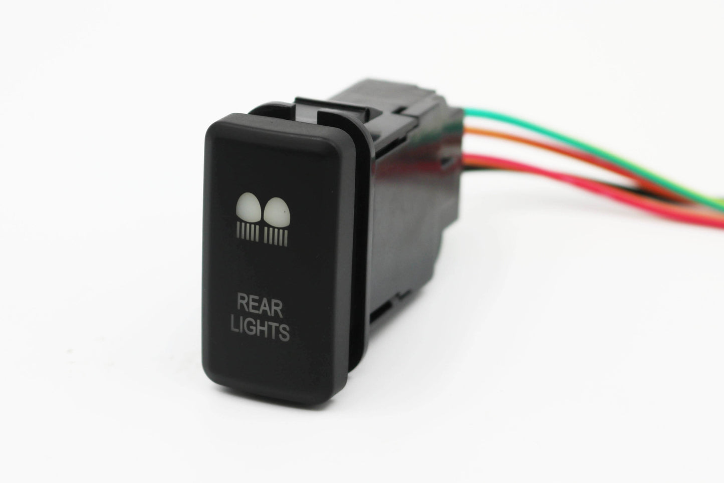 Large TOYOTA Replacement Dash Push Button Switch Blue LED for Prado Hilux Landcruiser - Old Model