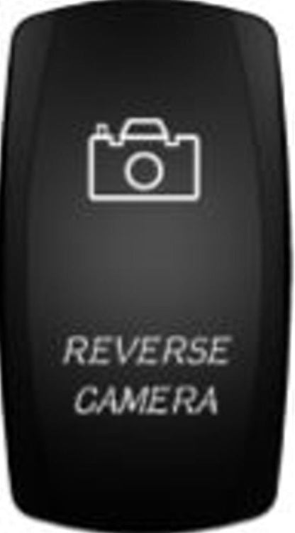 Laser Etched Rocker Switch ARB Carling Style Dual LED ON-OFF for 4X4 4WD Boat Caravan - Green LED