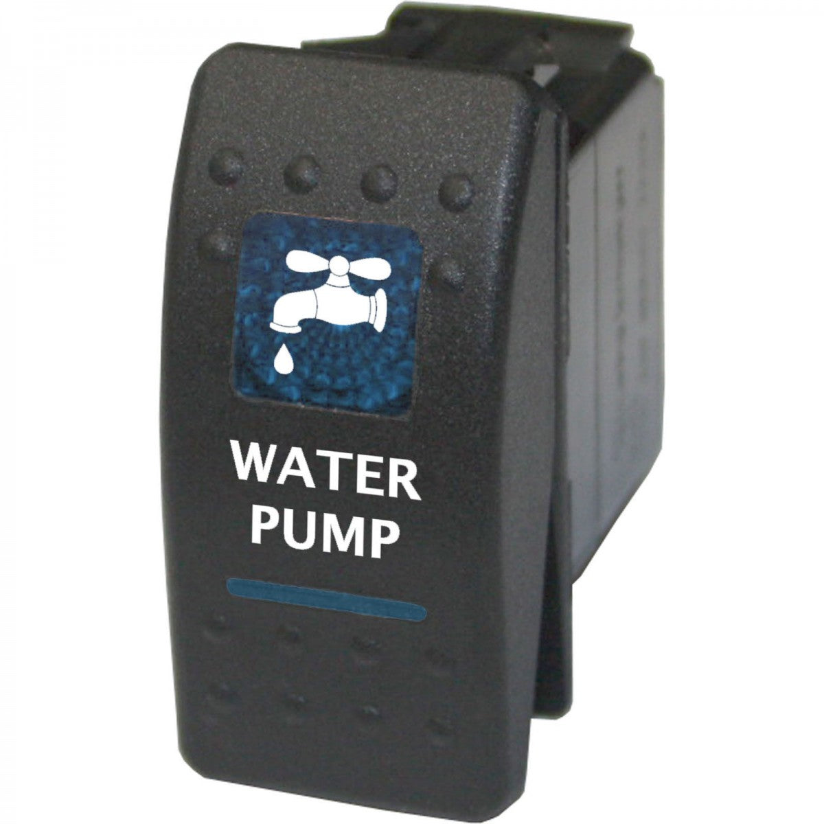 Rocker Switch ARB Carling Style Dual LED ON-OFF for 4X4 4WD Boat Caravan - Blue LED